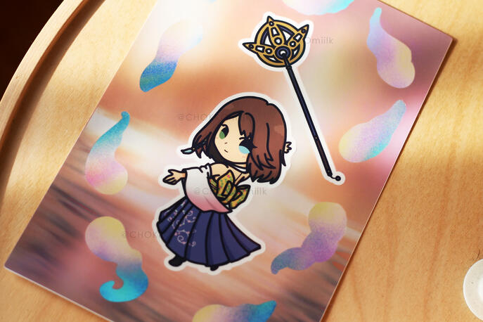Yuna Sticker Sheet